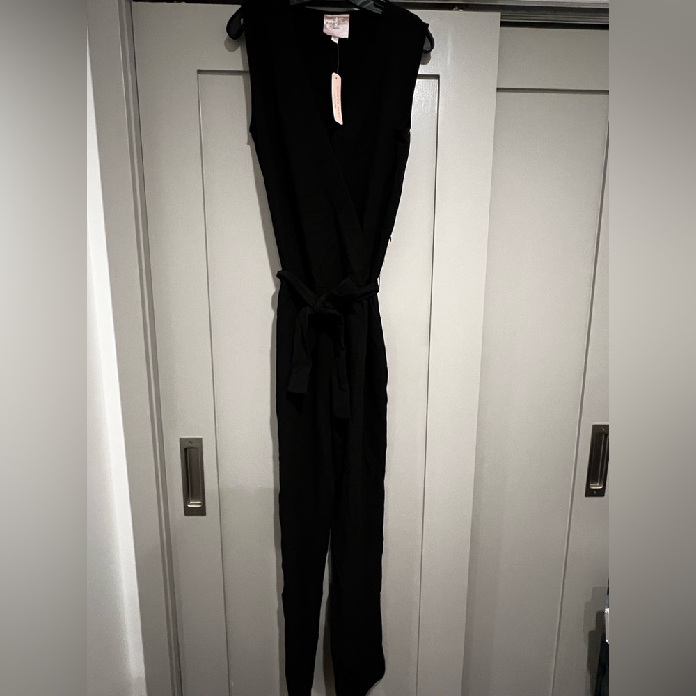 Romeo & Juliet Couture Black Jumpsuit